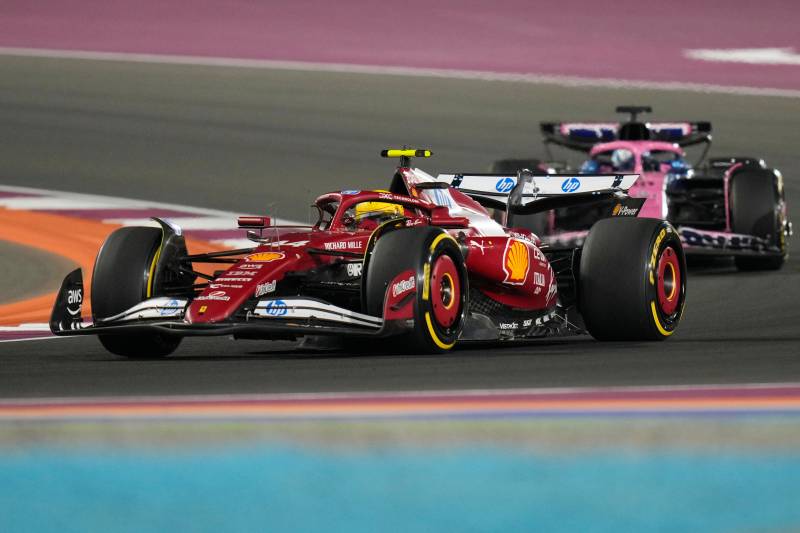 F1 Qatar Sprint Leclerc