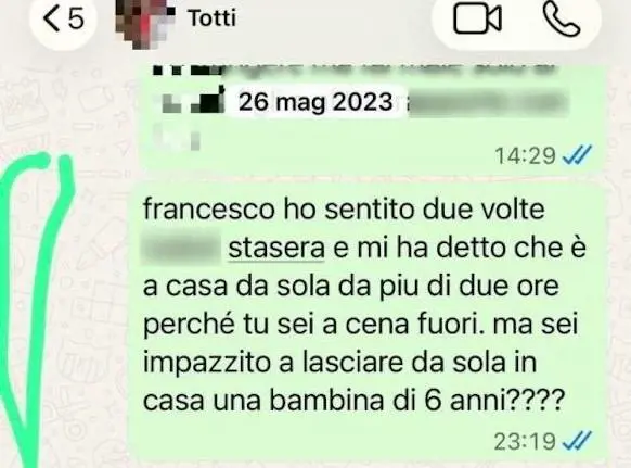 Il messaggio di Ilary Blasi a Totti sull'abbandono della figlia Isabel: "Ma sei pazzo a lasciarla da sola?"