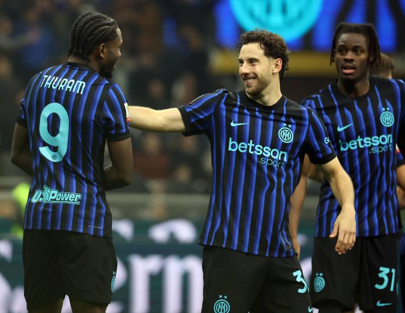 Inter Venezia Thuram celebrazione