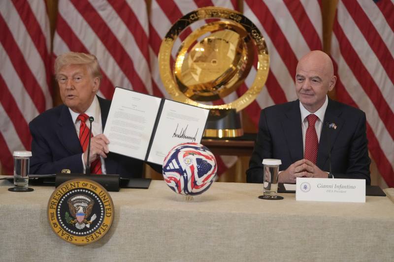 Trump Infantino mondiale 2026
