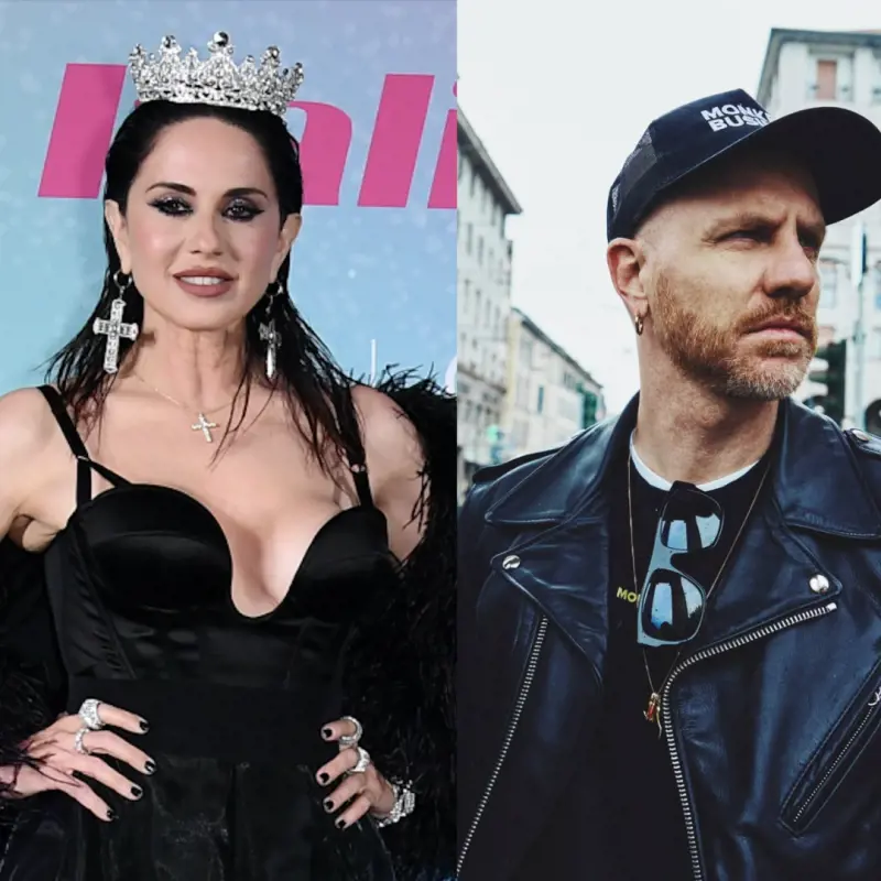 Paola Iezzi e il compagno Paolo Santambrogio