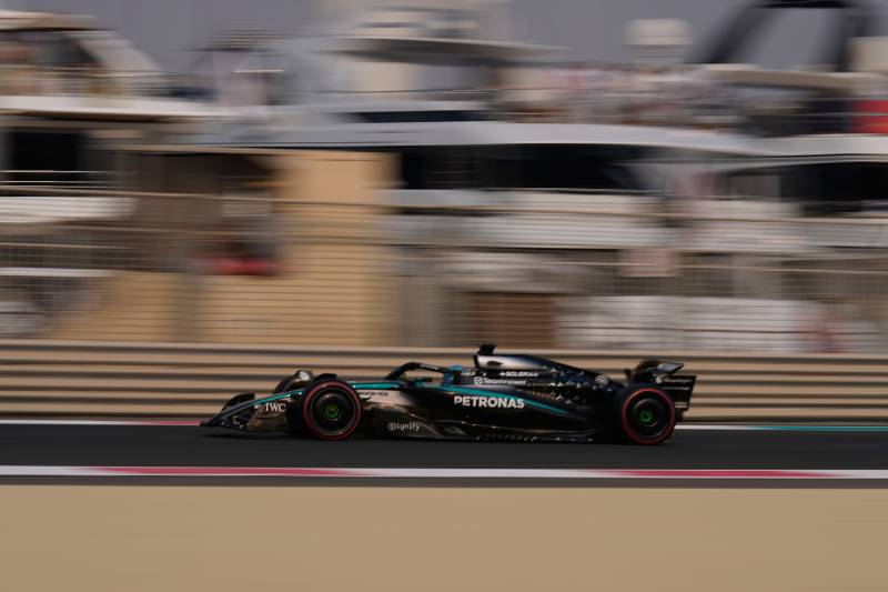 F1 Abu Dhabi FP3 Russell
