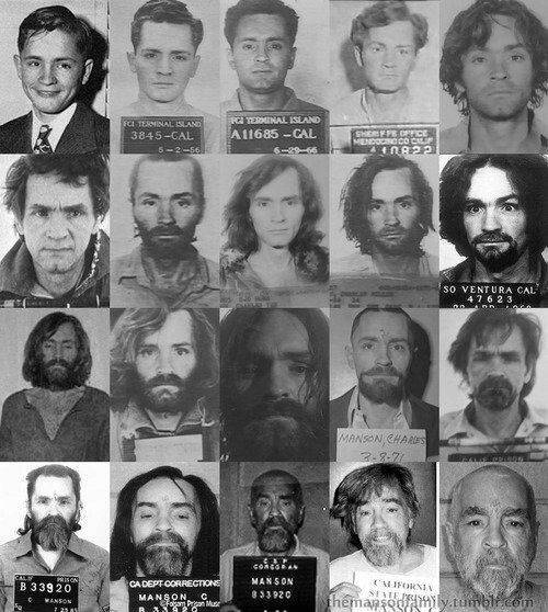 Charles Manson collage