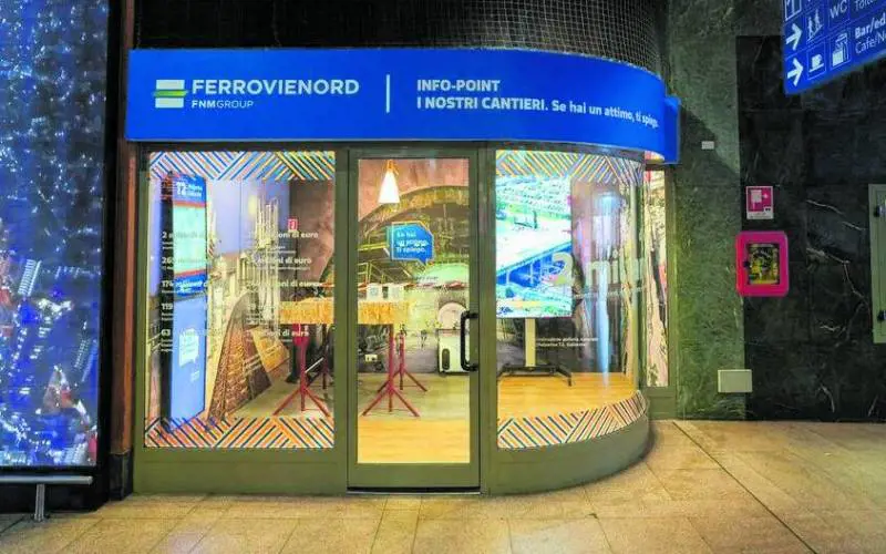 Apre l'Info Point che spiega ai cittadini i 39 cantieri aperti dalle Ferrovie Nord