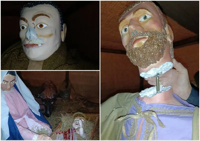 Devastano il presepe nella notte. Ma la comunità non si piega: ricostruito in poche ore