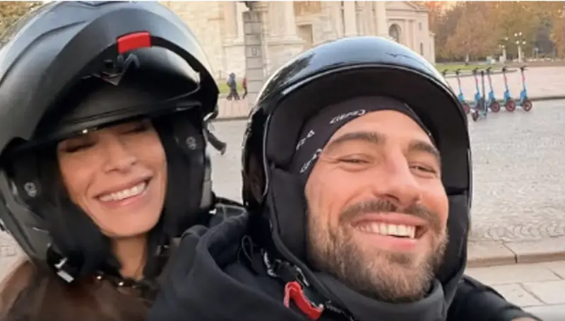 Elisabetta Canalis e Alvise Rigo, la prima foto social di coppia