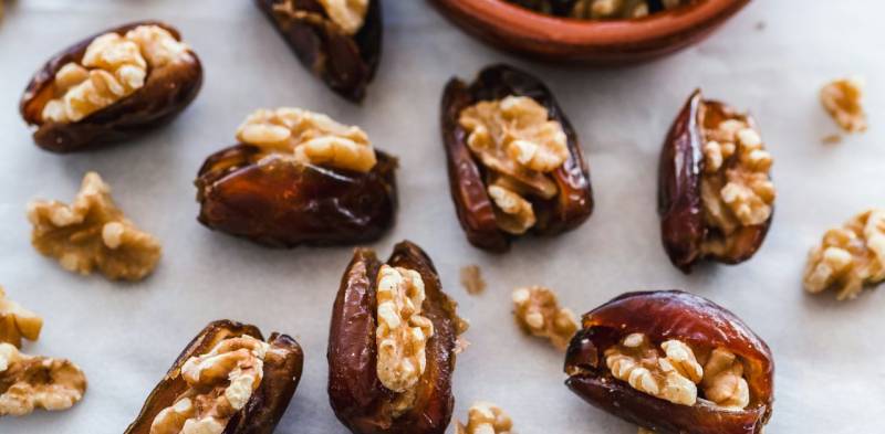 Datteri e frutta secca