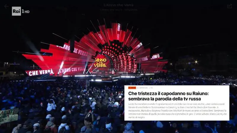 "Capodanno Rai? In esilio a Catanzaro". Bufera su Fanpage