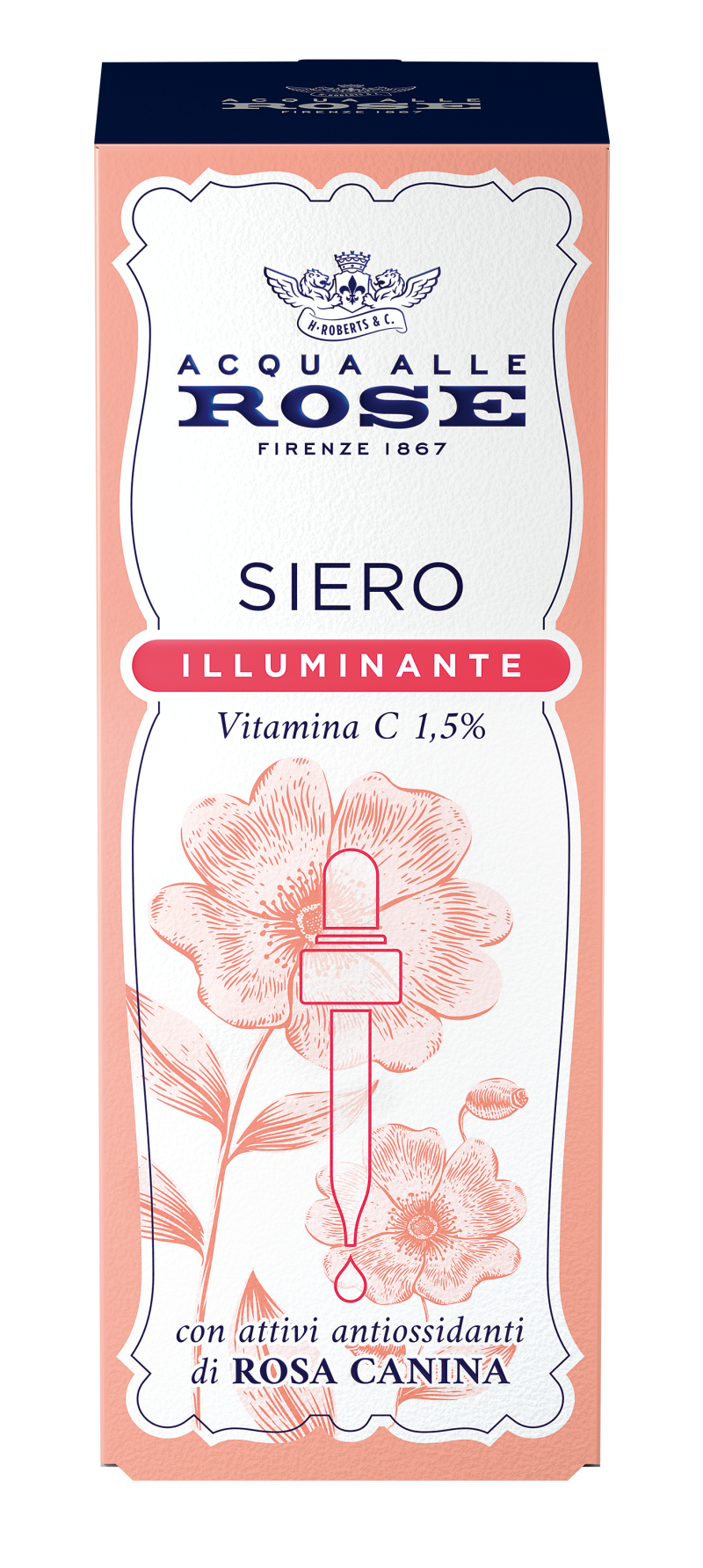 siero illuminante acqua alle rose