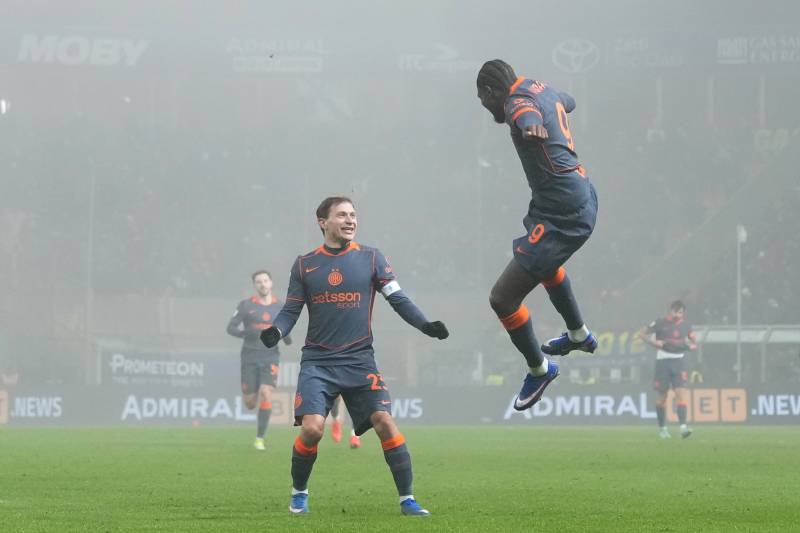 Parma Inter Thuram celebrazione