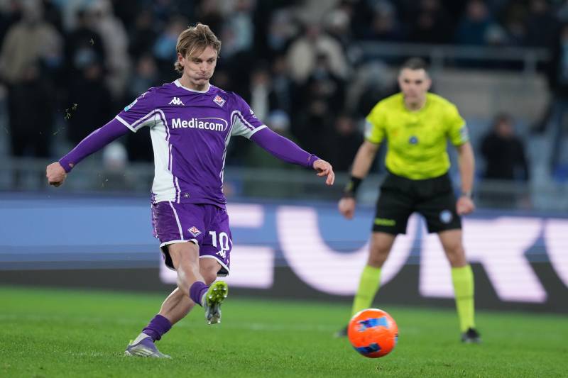 Lazio Fiorentina Gudmundsson arbitro