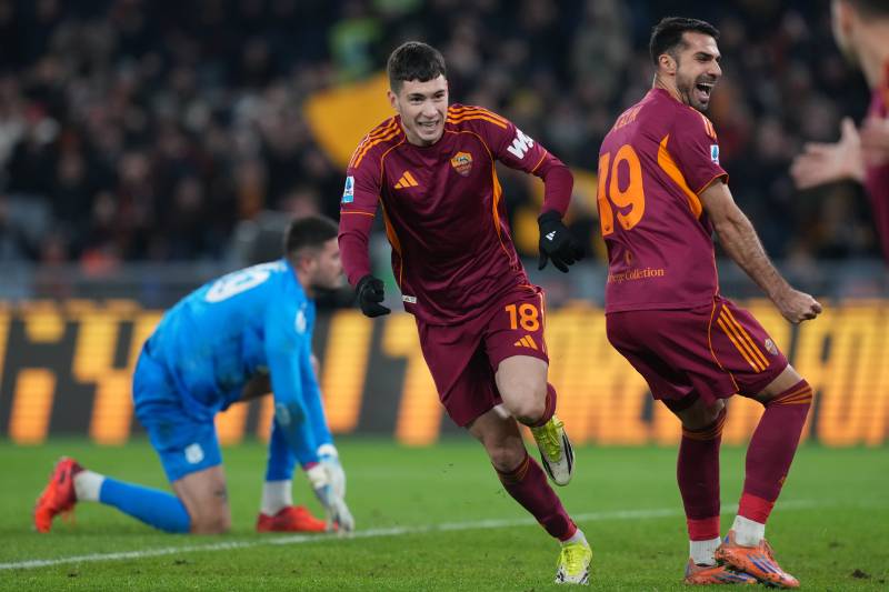 Roma Sassuolo Soule celebrazione