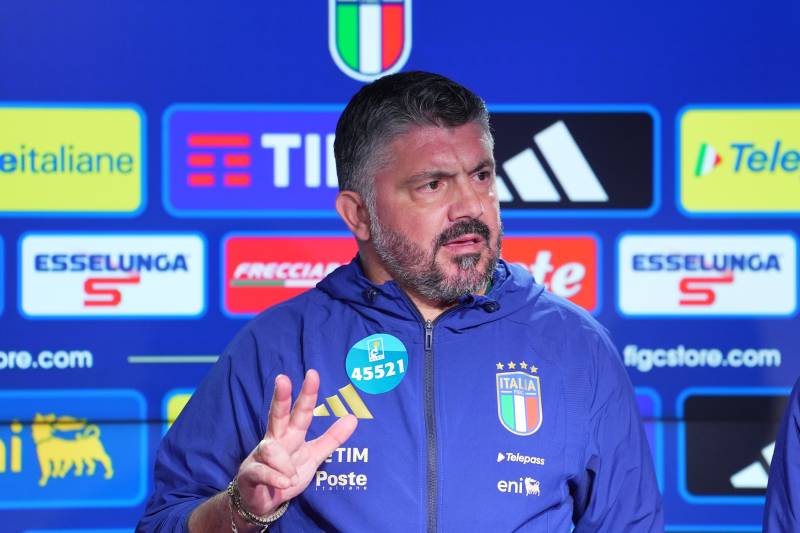 Italia Norvegia Gattuso conferenza stampa