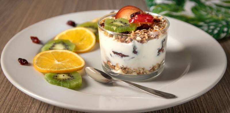 Yogurt greco a colazione