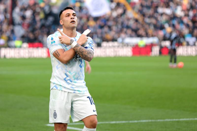 Udinese Inter Lautaro celebrazione 2