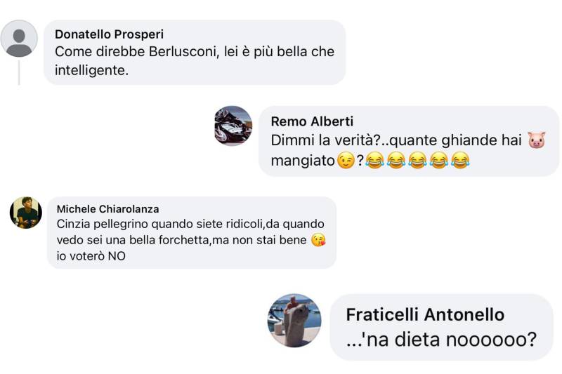 Commenti pellegrino