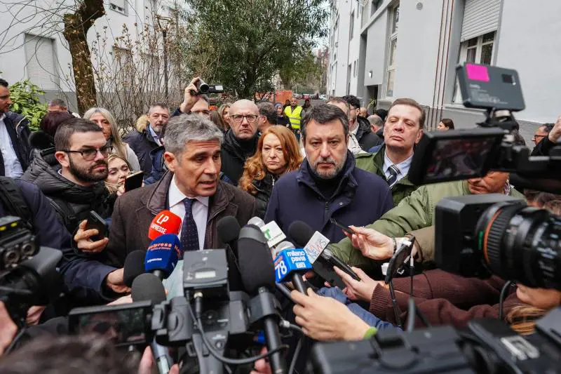 Salvini a San Siro: "Basta abusi nelle case popolari, riassegnazione record in 3 mesi"