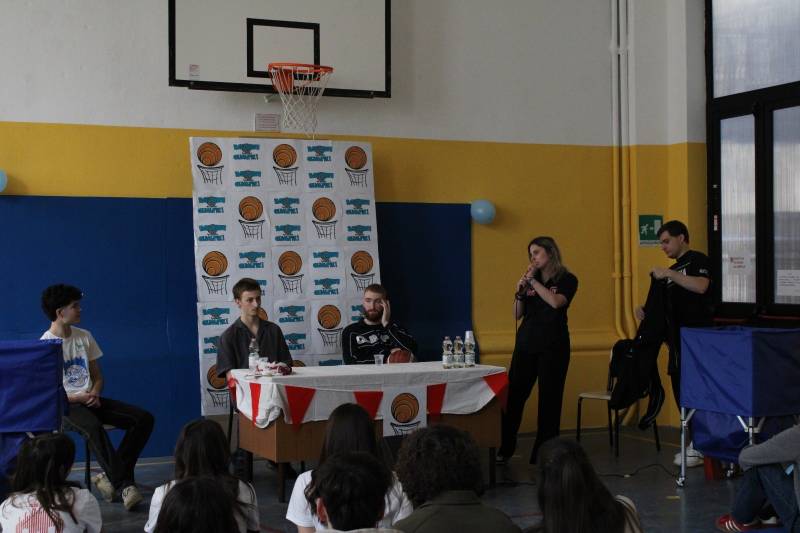 Mannion al liceo Berchet di MIlano