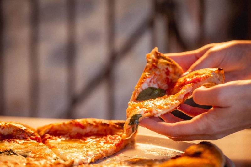 Codirosso, la pizza