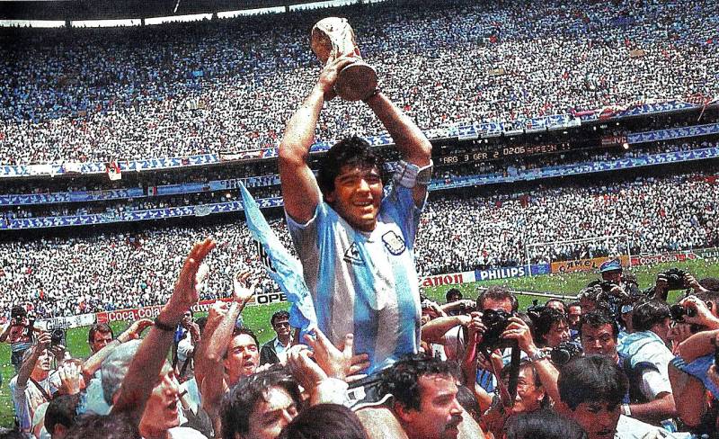Maradona campione del mondo 1986