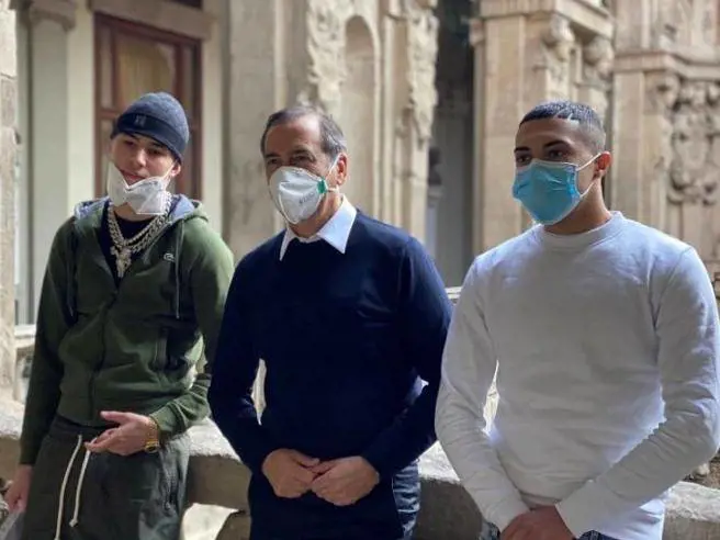 Il trapper indagato per il pestaggio agli ebrei fu al centro del progetto per le periferie di Sala