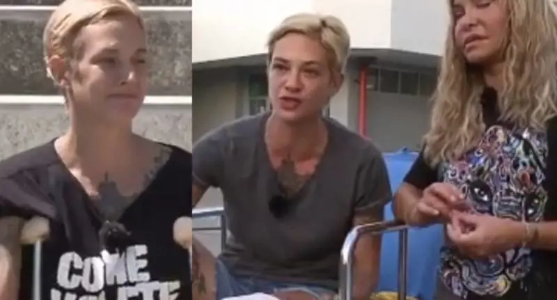 Asia Argento lascia Pechino Express per un infortunio