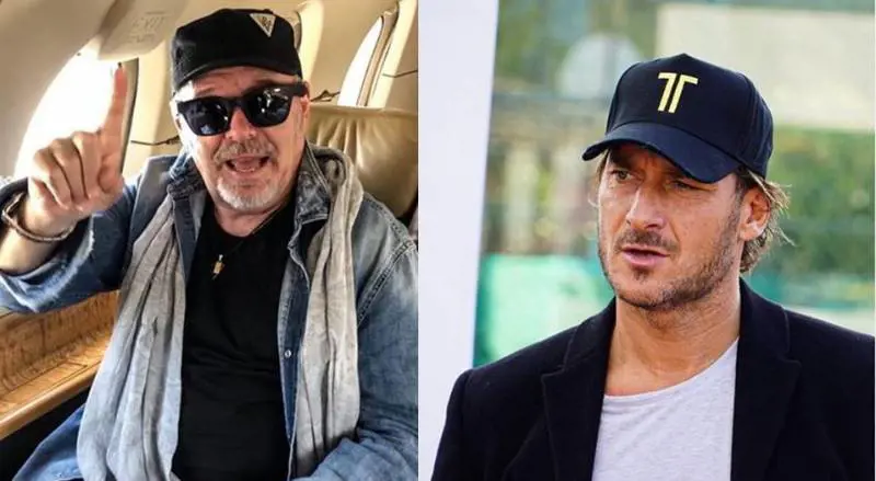 Vasco lascia Totti "senza parole": botta e risposta tra il Kom e il Capitano