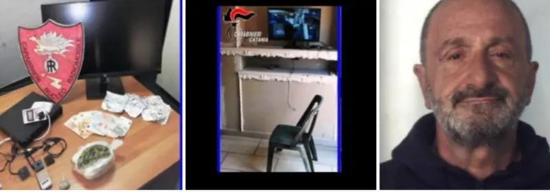 Spacciava stupefacenti piazzando telecamere nei lampioni pubblici: catanese in arresto