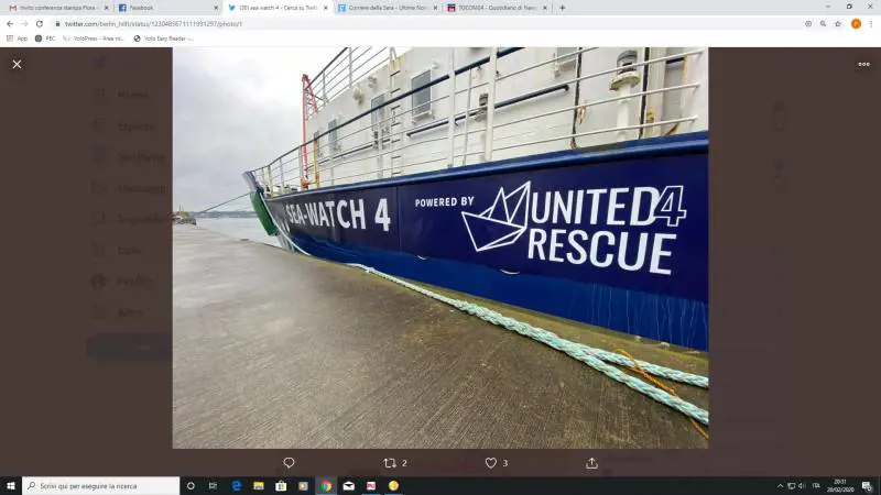 La Ong battezza la nuova Sea Watch4