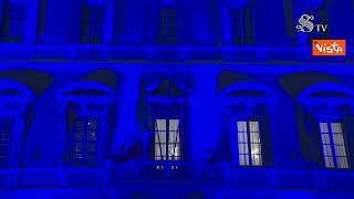 Giornata della lotta la tumore ovarico, Palazzo Madama si illumina di blu