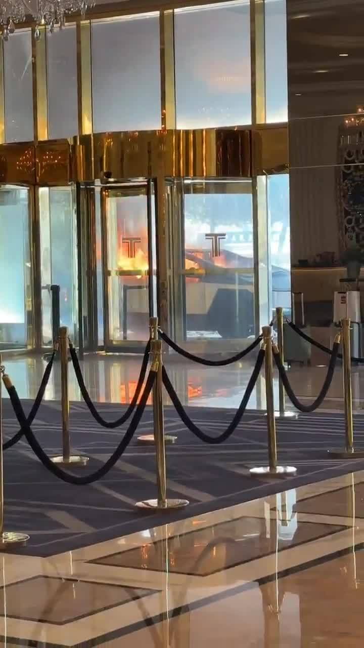 L'esplosione vista dall'albergo di Trump a Las Vegas: il video