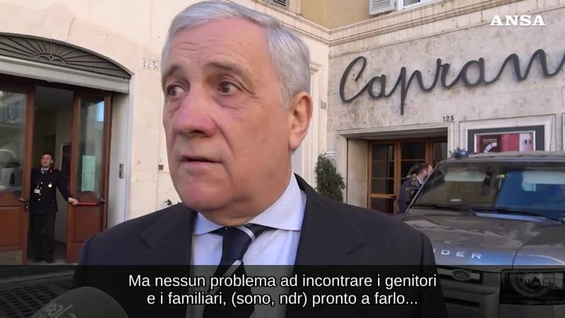 Trentini, Tajani: "Sono certamente disponibile ad incontrare la madre"