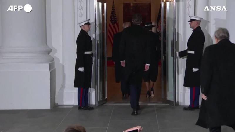 L'arrivo di Trump alla Casa Bianca, la seconda volta da presidente