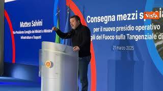 Salvini: Alta velocità? "Entro l'anno prossimo in tre ore da Roma a Bari"
