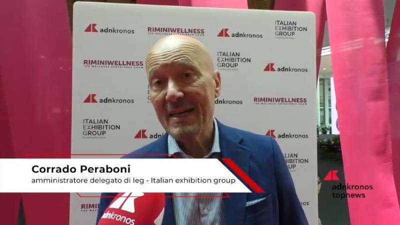 RiminiWellness 2025, Peraboni (Ieg): "Italiani sedentari, da Rimini segnale positivo"