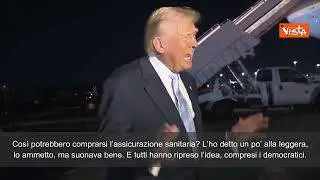 Trump: "Vogliamo restituire miliardi agli americani per sostenere loro spese sanitarie"