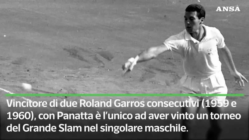 Nicola Pietrangeli, quando la leggenda del tennis ha compiuto 90 anni
