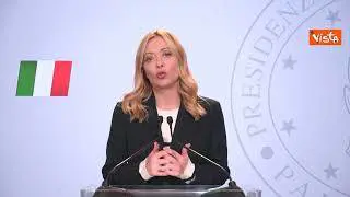 Meloni: Lavoriamo a soluzioni concrete sul costo dell'energia