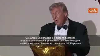 Trump: Gli europei vogliono che io li guidi