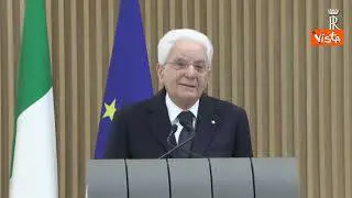 Mattarella: I dazi nuocciono a un modo pacifico e interdipendente