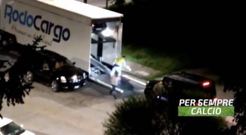 Giallo CR7, le auto traslocano prima di lui