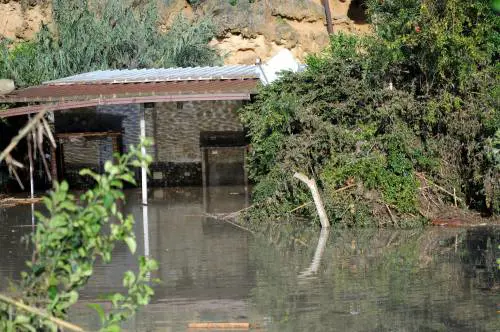 Casteldaccia, la casa della famiglia Giordano distrutta dalla piena
