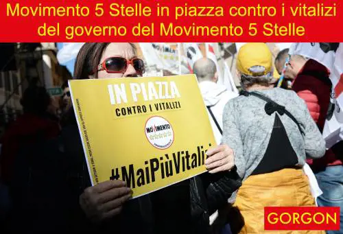 La satira del giorno: M5S in piazza contro i vitalizi