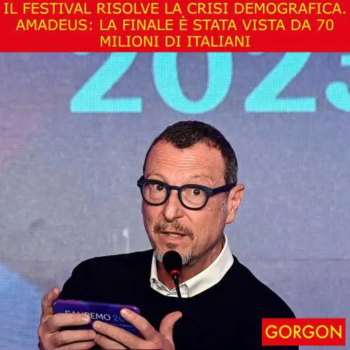 La satira del giorno. Il Festival risolve la crisi demografica