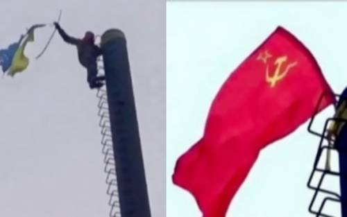 Quella falce e martello dall’ANPI all’Ucraina