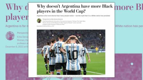 Diavoleria anti-razzista: vogliono le “quote neri” nell’Argentina