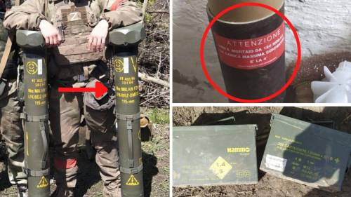 I russi sequestrano armi italiane: cosa hanno trovato nel Donbass