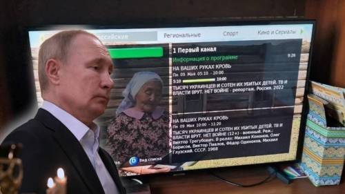 Attacco hacker durante il discorso di Putin