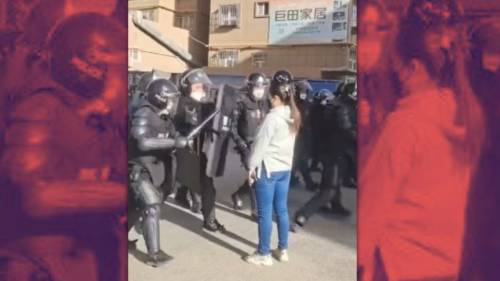 La donna simbolo delle proteste in Cina