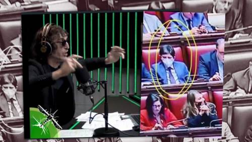 “Una cosa da imbecilli”. Cruciani sbrocca su Speranza mascherato